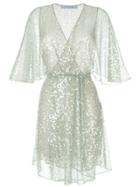 Walk Of Shame Sequin Embellished Dress - Blue
