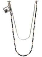 Tagliatore Beaded Pendant - Metallic