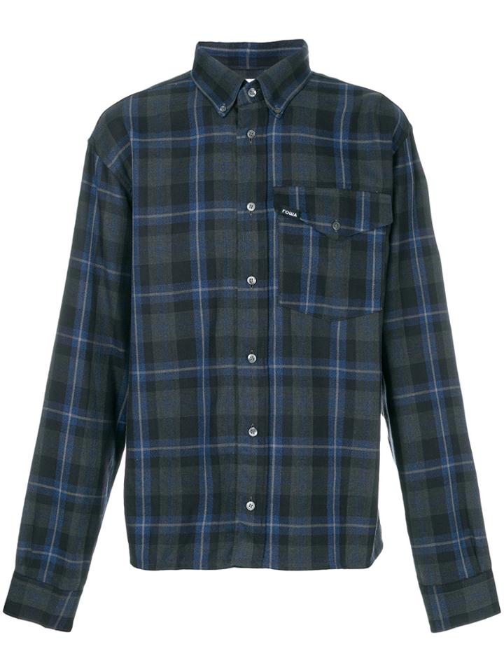 Gosha Rubchinskiy Plaid Shirt - Grey