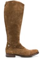 Alberto Fasciani Western Style Boots - Nude & Neutrals