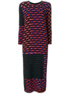 Henrik Vibskov Beat Dress Crazy Stripes Print Dress - Multicolour