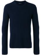 Joseph - Ribbed Cashmere Jumper - Men - Cashmere - L, Blue, Cashmere