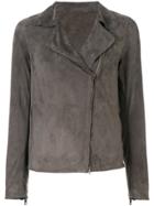 Salvatore Santoro Off Centre Fastening Jacket - Grey