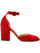 Paul Andrew Bastioni Pumps - Red