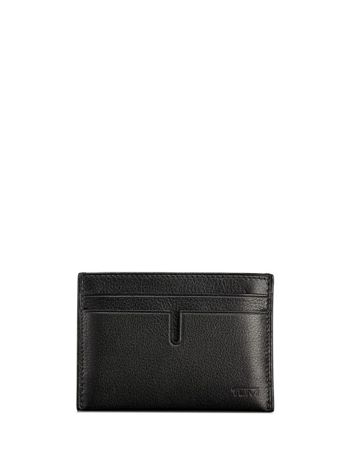 Tumi Grained Slim Cardholder - Black