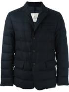 Moncler 'rodin' Jacket, Men's, Size: 3, Blue, Polyamide/wool/goose Down