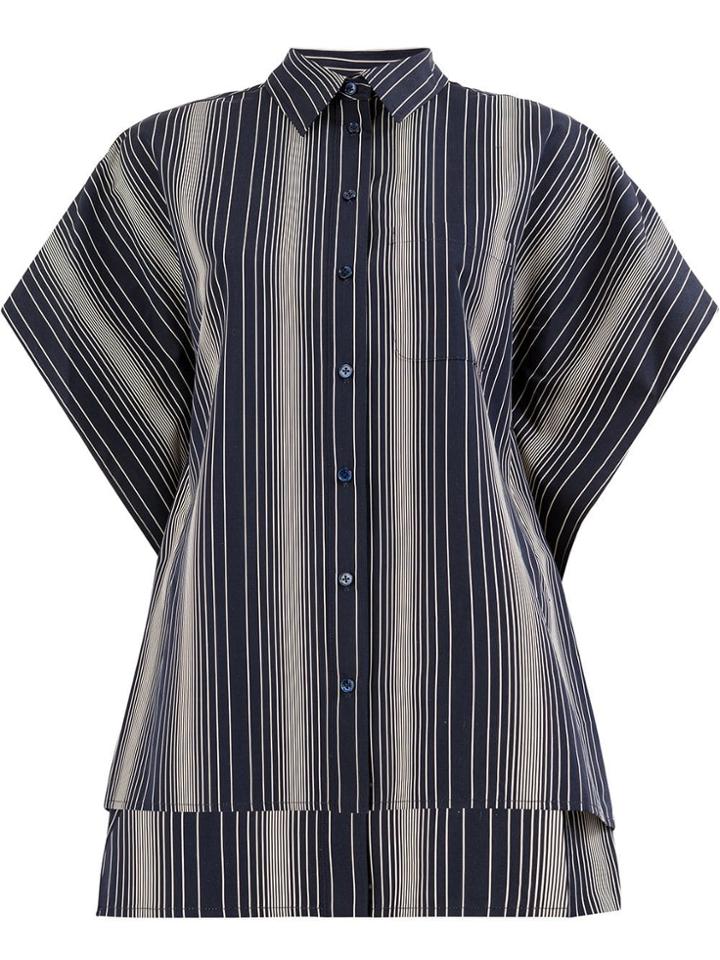Sies Marjan Pinstripe Shirt - Blue