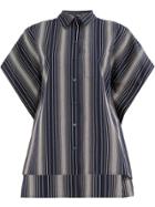 Sies Marjan Pinstripe Shirt - Blue