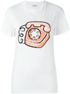 Au Jour Le Jour Sequin Embellished T-shirt, Women's, Size: 44, White, Cotton/pvc