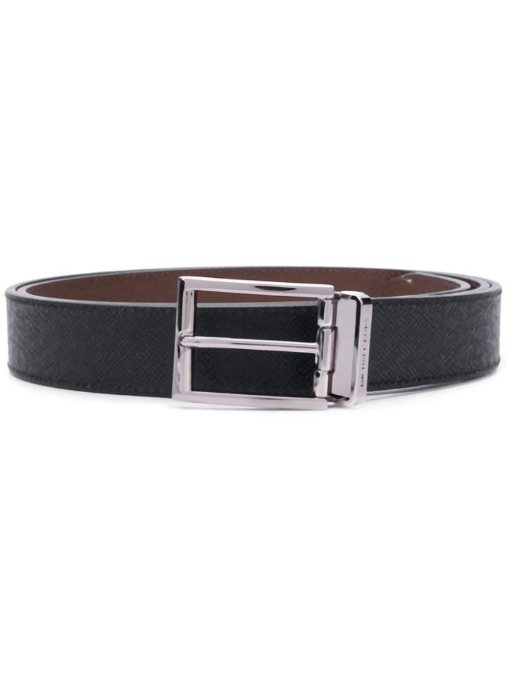 Michael Michael Kors Buckle Embellished Belt - Black