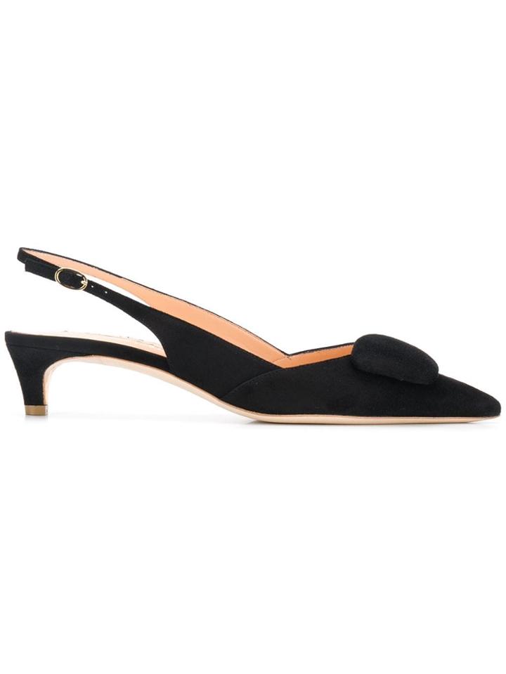 Rupert Sanderson Misty Slingback Pumps - Black