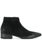 Marsèll Pointed Toe Ankle Boots - Black