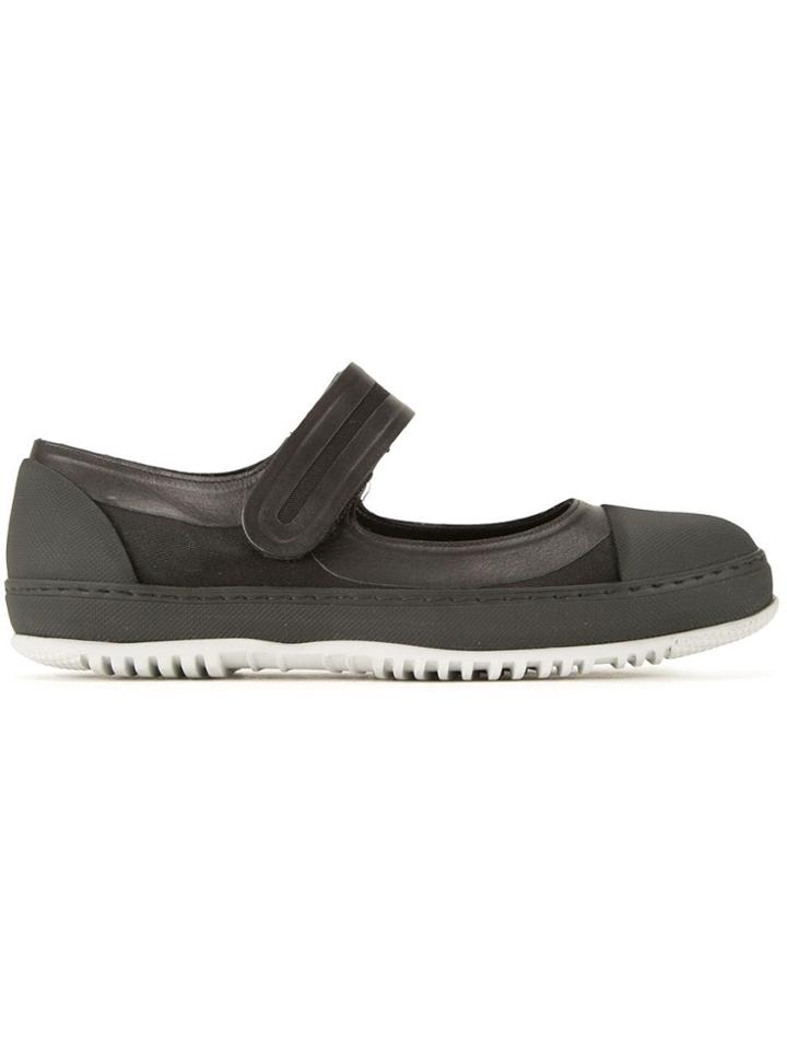 Marni Canvas Mary Jane Sneakers - Black