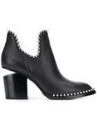 Alexander Wang Gabi Cut-out Ankle Boots - Black