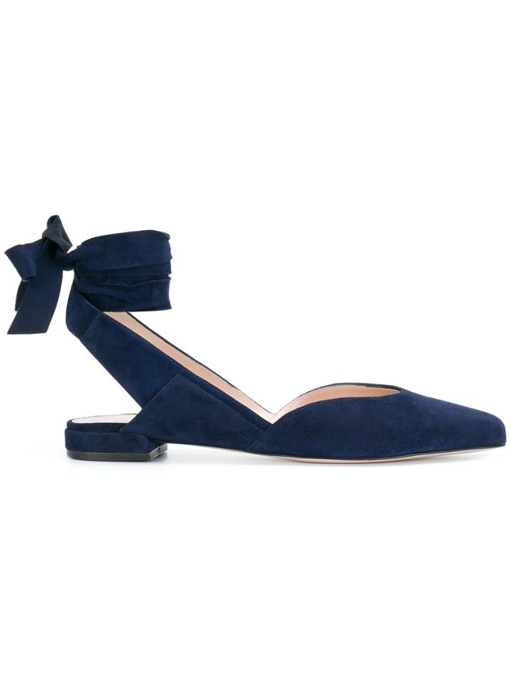 Stuart Weitzman Supersonic Ballerinas - Blue
