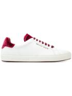 Philipp Plein Velvet Panels Low-top Sneakers - White