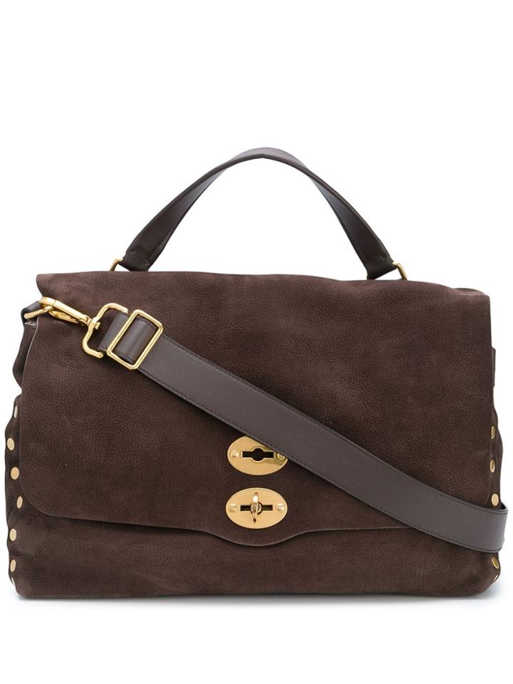 Zanellato Jones Messenger Bag - Brown