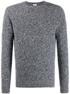 Borrelli Crew Neck Relaxed-fit Jumper - Grey