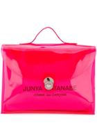 Junya Watanabe Logo Print Messenger Bag - Pink