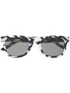Saint Laurent Eyewear Black And White Sl 51 Sunglasses