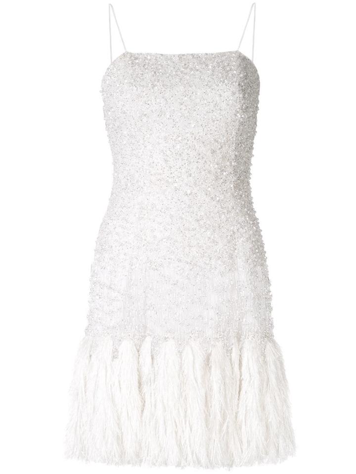 Aje Pellina Beaded Dress - White