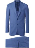 Canali Two Piece Suit, Men's, Size: 50, Blue, Cupro/wool