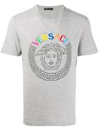 Versace Medusa Logo T-shirt - Grey
