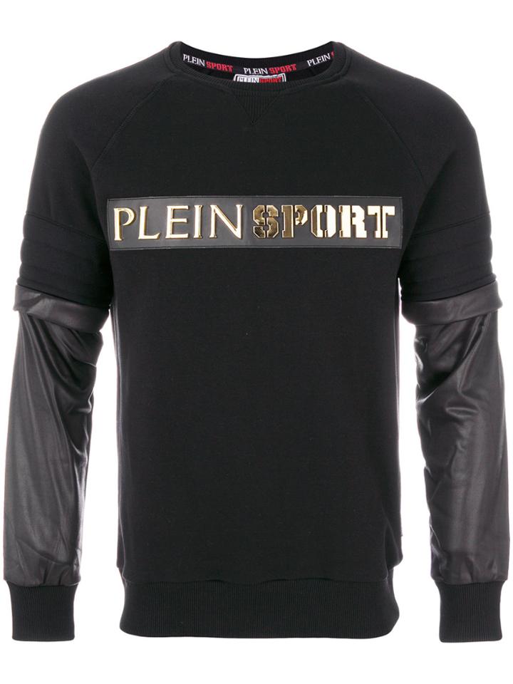 Plein Sport Logo Sweater - Black