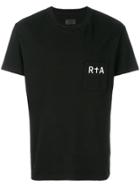 Rta Logo Chest Pocket T-shirt - Black