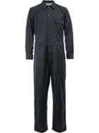 Junya Watanabe Comme Des Garçons Man Chest Pocket Jumpsuit, Size: Small, Blue, Cotton/polyester/wool