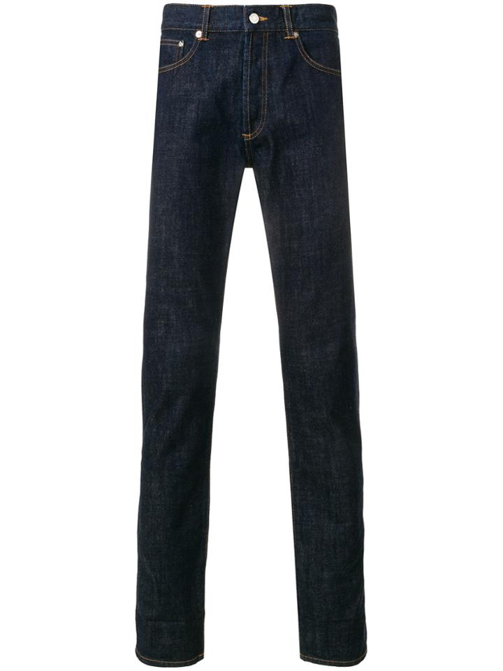 Givenchy Straight Leg Jeans - Blue