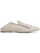 Officine Creative Lucy Fringe Loafers - Grey