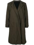 Daniela Gregis Open Single Breasted Coat - Green