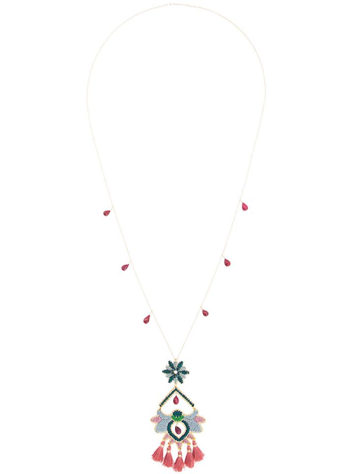 Mercedes Salazar Tassel Necklace - Metallic