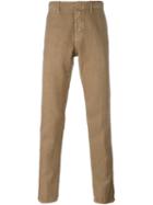 Incotex Classic Chinos, Men's, Size: 35, Nude/neutrals, Linen/flax/cotton
