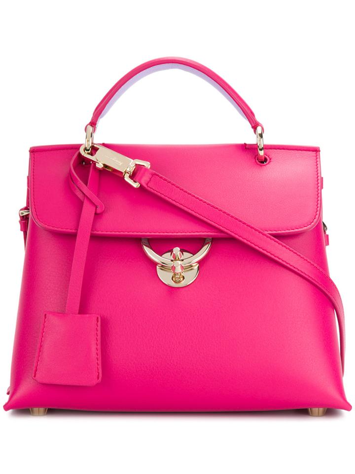 Salvatore Ferragamo Trapeze Gancio Crossbody Bag - Pink & Purple