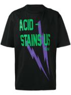 Haider Ackermann - 'acid Stains' T-shirt - Men - Cotton - M, Black, Cotton