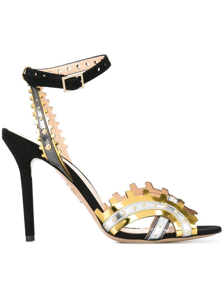 Charlotte Olympia Laser Cut Detail Sandals