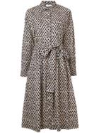 Rhode Resort Polka Dot Shirt Dress - Black