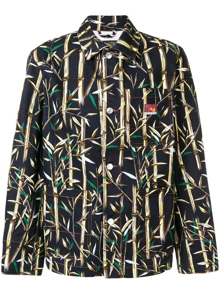 Kenzo Hawaiian Striped Woven Shirt - Multicolour