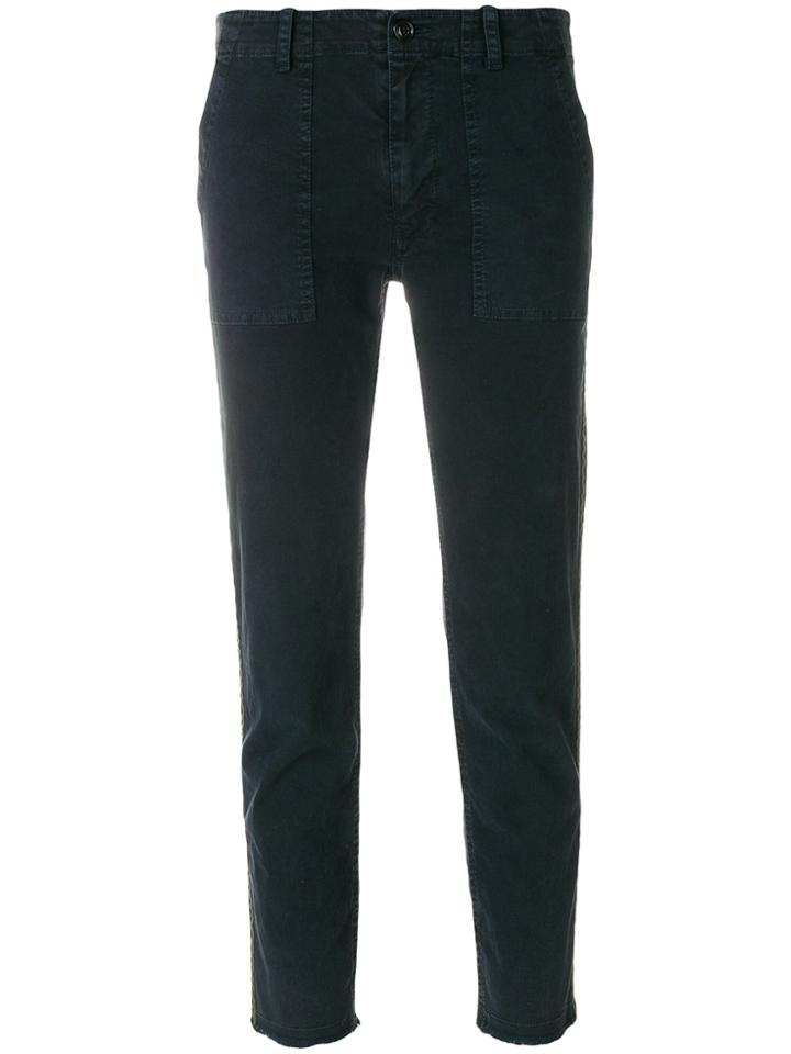 Nili Lotan Jenna Cropped Trousers - Blue