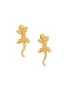 Wouters & Hendrix My Favourite Salamander Stud Earrings - Metallic