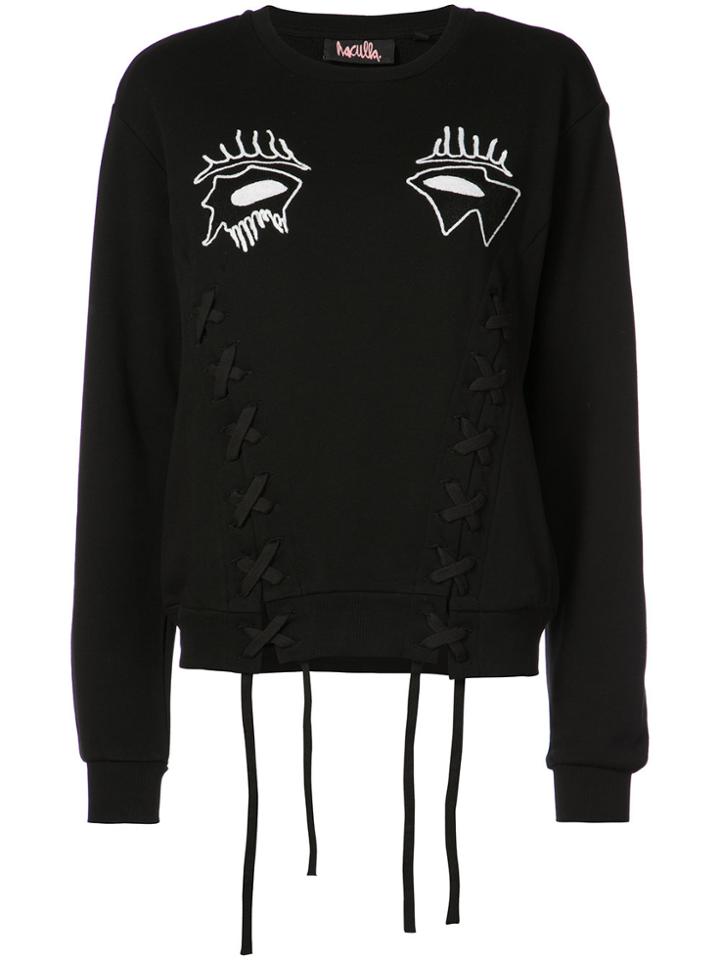 Haculla Evil Eye Jumper - Black