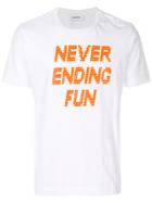Sacai Horror Show Emblem T-shirt - Grey
