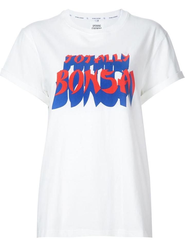 Opening Ceremony Bonsai Print T-shirt