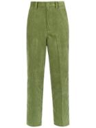 Reinaldo Lourenço Curduroy Trousers - Green