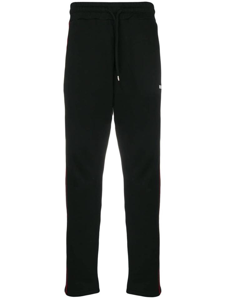 Msgm Jersey Sports Trousers - Black