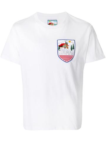 Au Jour Le Jour For Colmar Logo Patch T-shirt - White