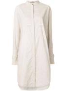 Nehera Darly Striped Shirt Dress - Neutrals
