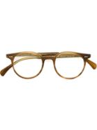 Oliver Peoples - 'delray' Glasses - Men - Acetate - One Size, Brown, Acetate